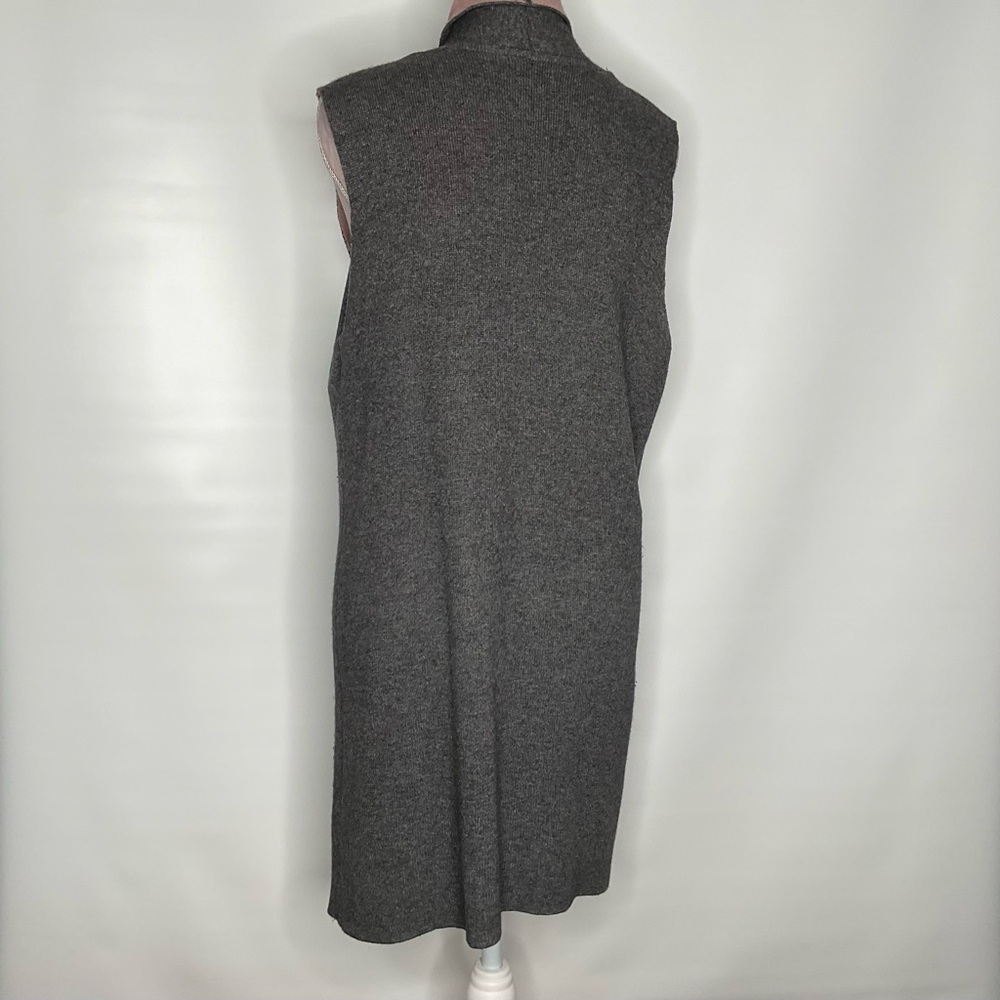 Gray Women's Vest - Picture 8 of 8